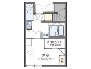 レオパレスコンフォートの物件間取画像